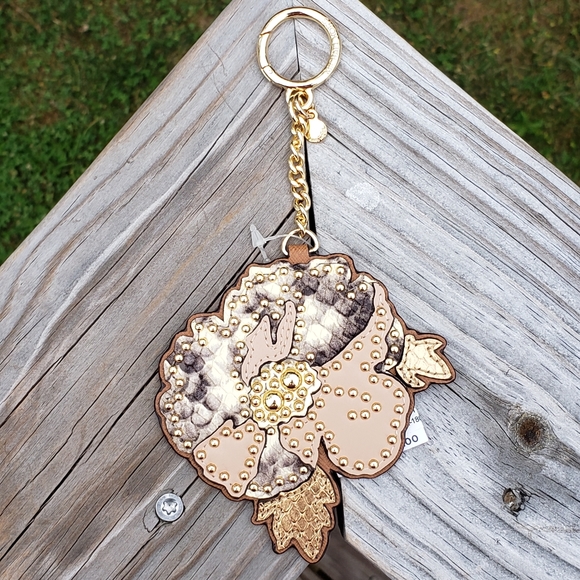 Michael Kors Handbags - ⚠️LAST 1⚠️ Michael Kors Spring Poppy Key Fob Brown
